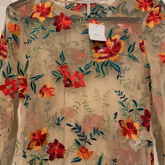 Urban Outfitters Lace Embroidery Top - Picture 4 of 7